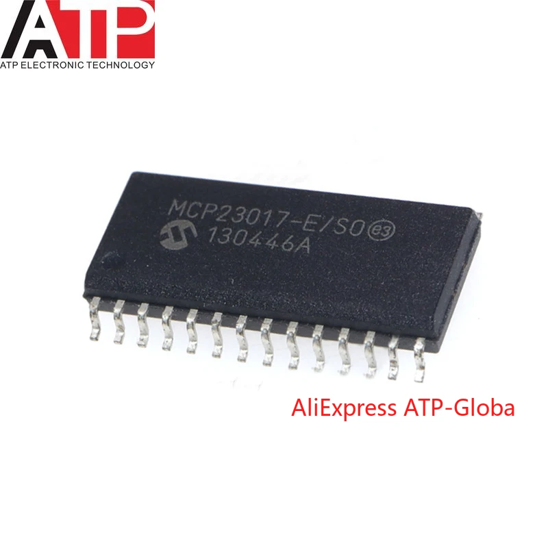 

ATP Store 1-100 штук Φ/SO SOP-28 MCP23017 I/O, интегральная схема интегральной схемы, новая оригинальная деталь