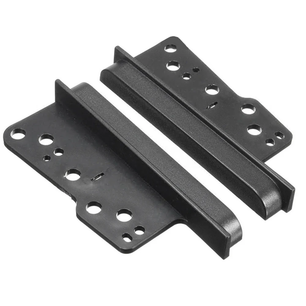 

2x Double Din Radio Stereo Installation Kit Dash Trim CD player Frame Kit Black Plastic Car Decor Accessories For Toyota Scion