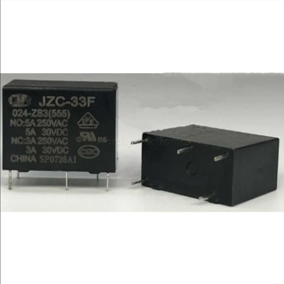 Бесплатная доставка 10 шт./лот Φ 024-ZS3 5A 24V 5PIN реле