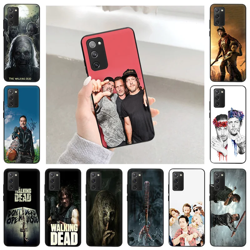 

Ultra Thin Silicone The Walking Dead Phone Case for Xiaomi Redmi Note 11Pro 11 11t 10s 10 5G 10C 9T 9S 9C 9A 8 9 Soft Mate Cover