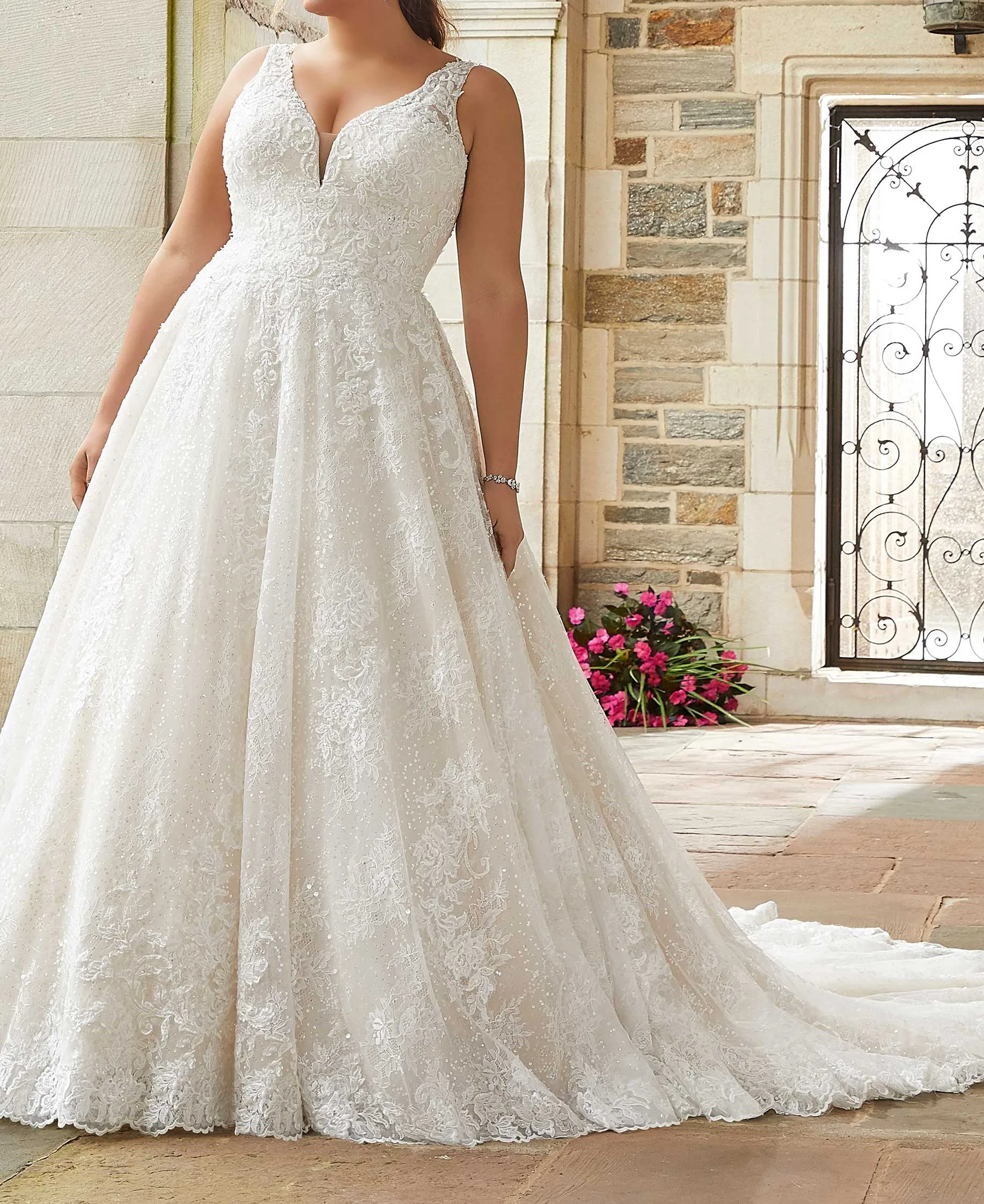 

Winter Long Big Size Women Bride Mermaid Tulle Wedding Dress Gown WHW-538