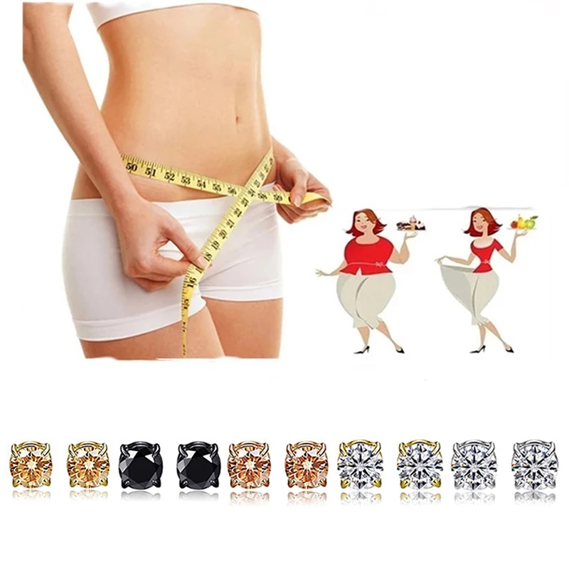

Magnetic Acupuncture Point Earrings Weight Loss Earring Bio Magnetic Slimming Stimulating Acupoints Health Acupressure Earring J
