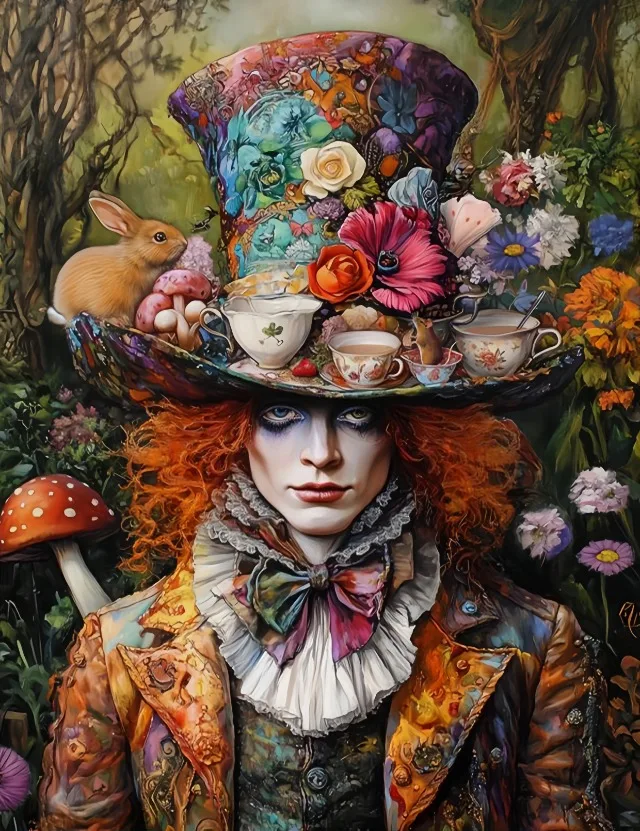 

Постеры "Алиса в Стране Чудес" на холсте