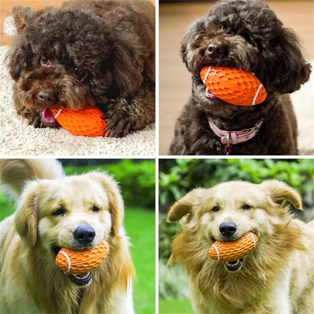 

Dog Toys Bite-Resistant Molars Large, Medium and Small Dogs Teddy Golden Retriever Training Vocal Ball Pet Supplies