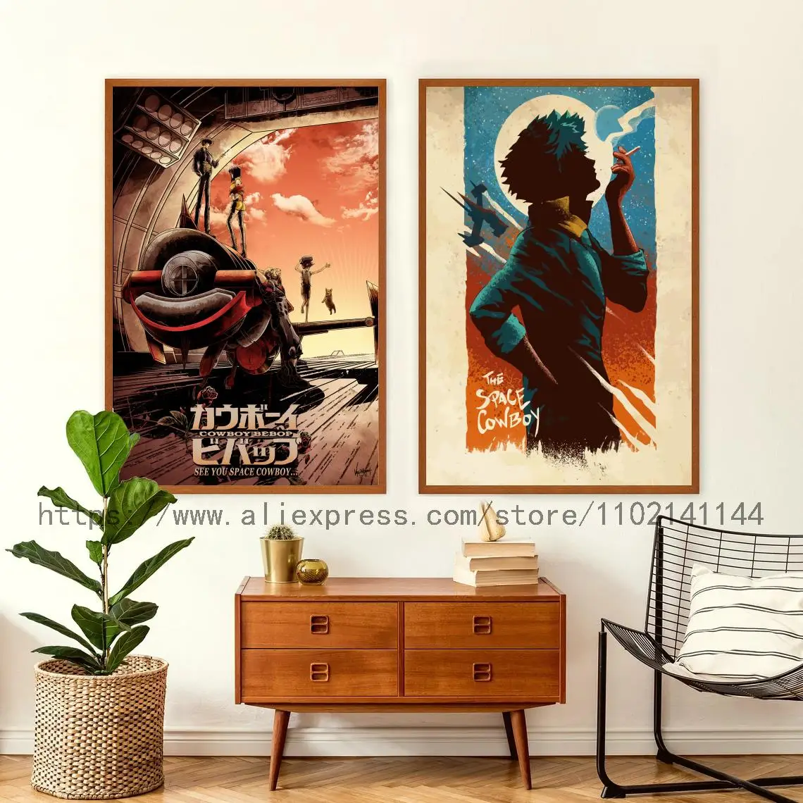 

Cowboy Bebop - Anime Decoration Art Poster Wall Art Personalized Gift Modern Family bedroom Decor Canvas Posters