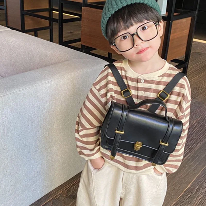 Fashion Retro Mini Primary School Backpack Korean Style Children Bags New Backpack Boys Girls Schoolbag In Kindergarten