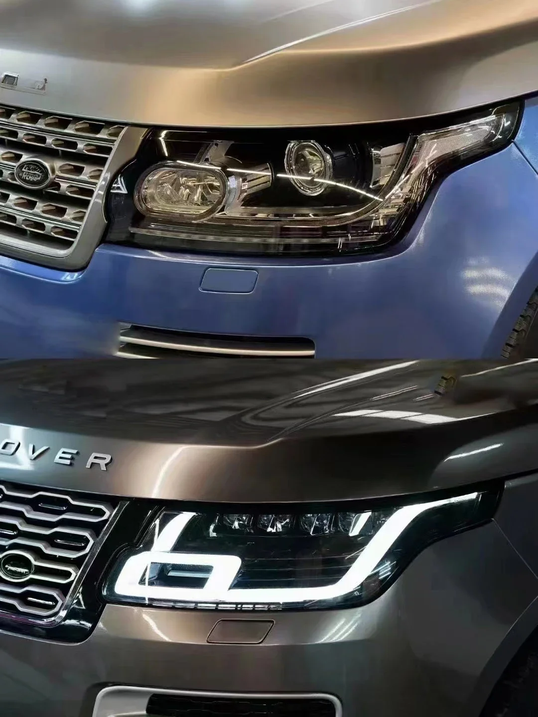 Обновленный комплект кузова Facelift системы до 2018-2022 гг. SVA для подтяжки лица Land Rover