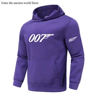 007 printed logo autumn new must have hoodie sweatshirt pullover all match casual men womens sportswear multicolor couples wear