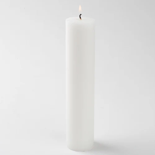 

Pillar Candle 2"x9" White Set of 10
