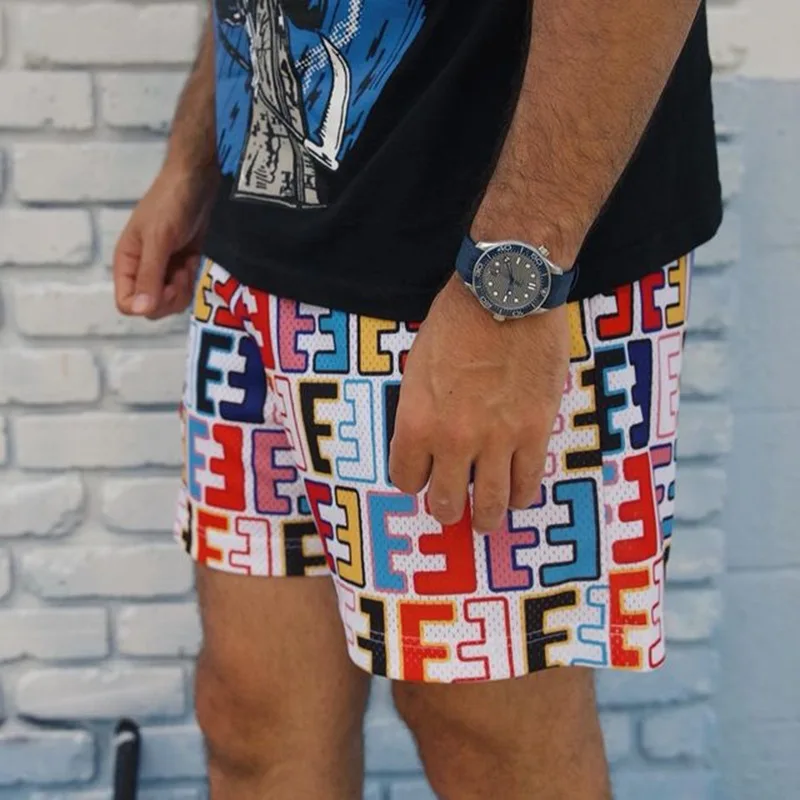 

New Eric Emanuel EE Streetwear Shorts Men Women Gym Workout Mesh Design Breathable Comfortable Beach Shorts Casual Sports Styles