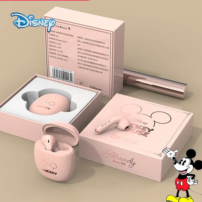 TWS-наушники Disney Q1 с поддержкой Bluetooth 5,0 и глубокими басами