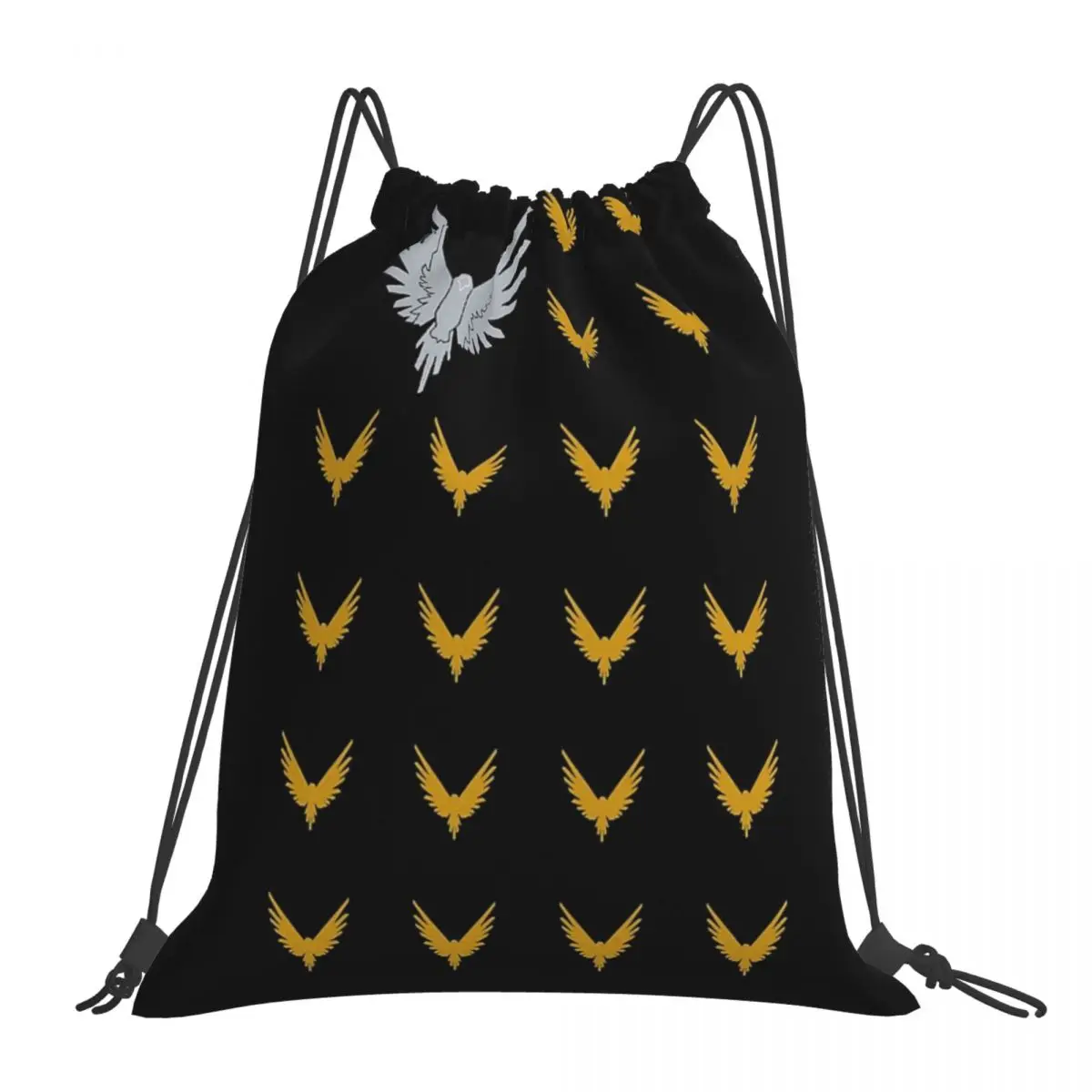 

Maverick Club Backpack Drawstring Bags Fashion Portable Backpacks Drawstring Bundle Pocket Shoes Bag Book Bags Travel Students