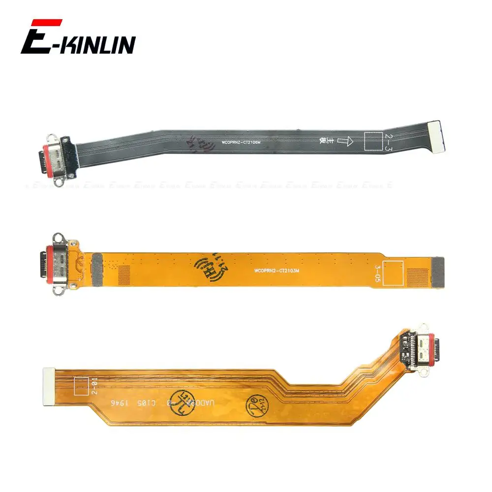 

USB Charging Port Jack Dock Flex Cable Charger Connector Board For OPPO Reno3 Reno2 Reno 10x zoom Pro F Z Ace Ace2 5G 4G