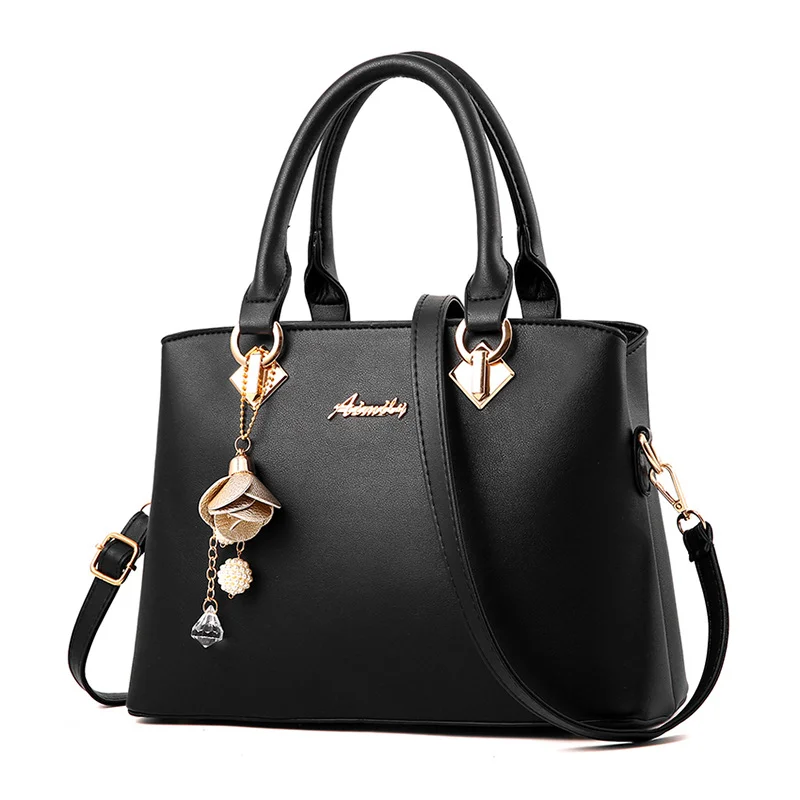 

Women's PU Korean Version Leather Handbags Luxury Fashion Shoulder Bags Designer Brand Bags женский Bolsa Ladies Hand Bags Purse