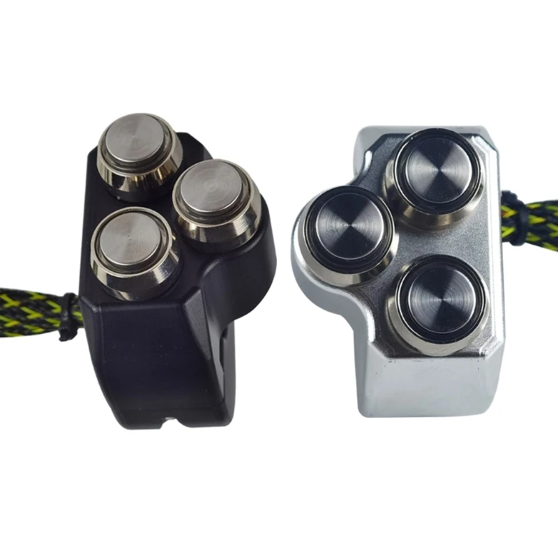 

Push Buttons for Horn Turn Signal Fog Light Motorcycle Handlebar 4 Buttons