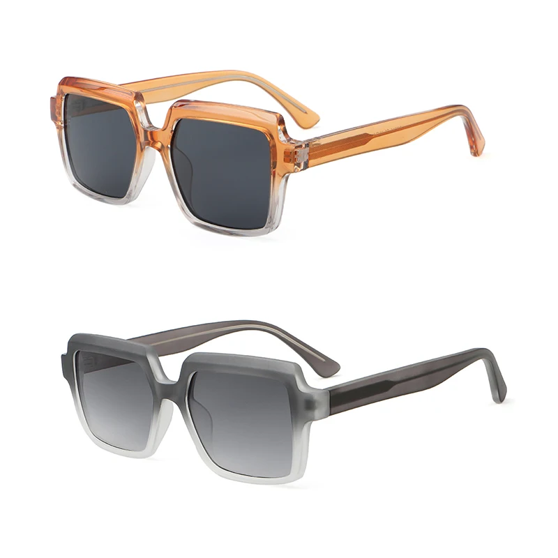 Квадратные модные солнцезащитные очки HBK для мужчин и женщин аксессуар от солнца