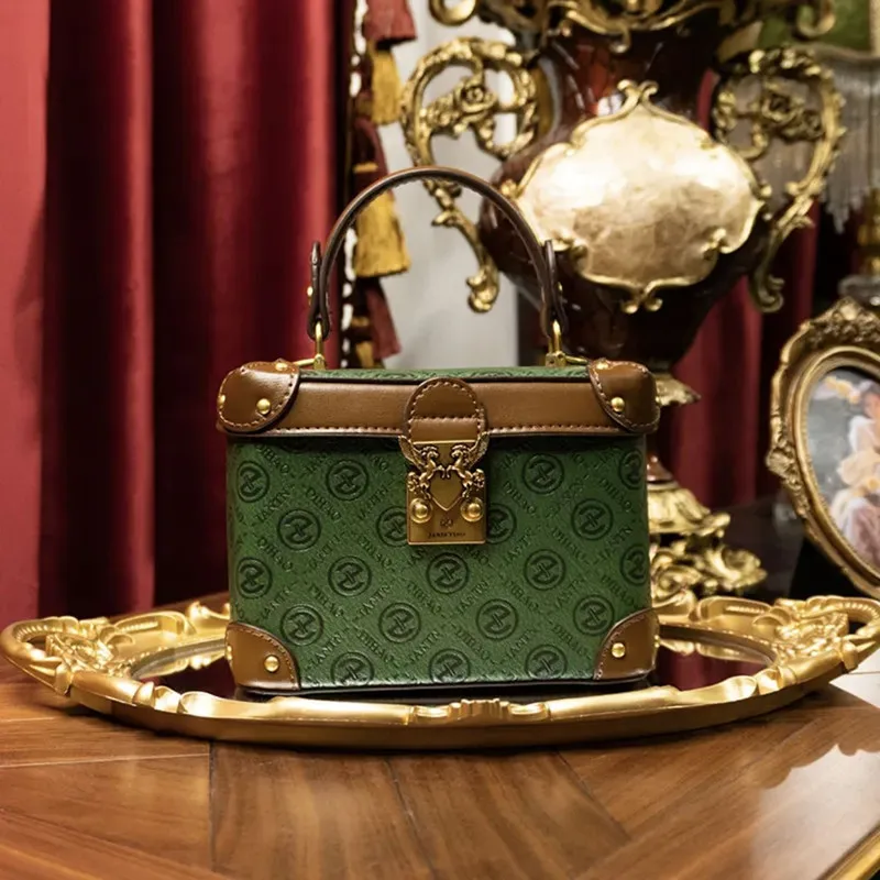 

2023 Famous Designer Box Shoulder Messenger Bags High Quality Genuine Leather Women Purse And Handbags Luxury Small Square Bags
