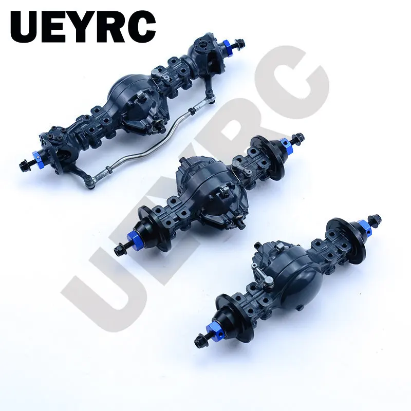 

1:14th Scale Metal Locking Differential Drive Axles 8X8 6X6 4X4 Set for Tamiya RC Truck Tipper SCANIA 770S VOLVO BENZ Car Parts