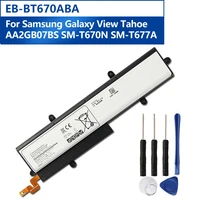 replacement battery eb bt670aba for samsung galaxy view tahoe aa2gb07bs sm t670n sm t677a new battery 5700mah