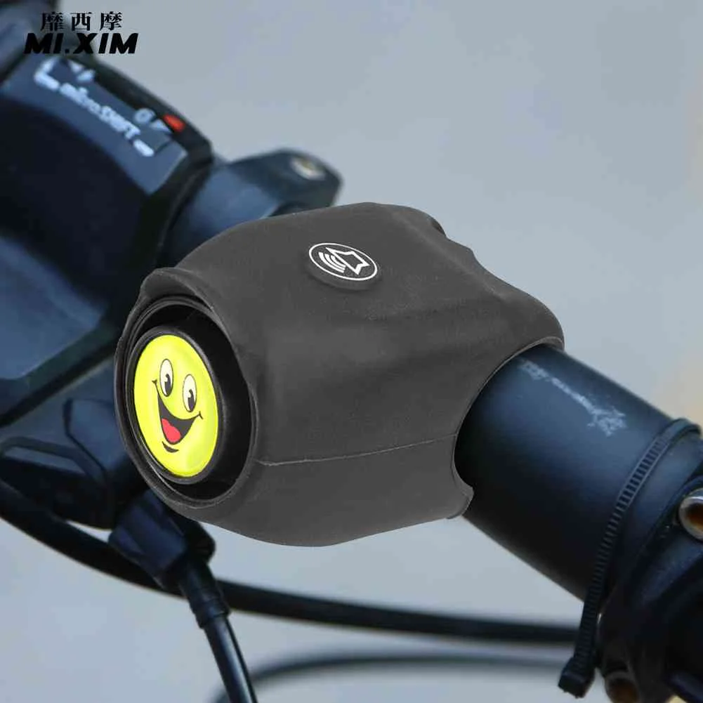 

Bike Electronic Bell 120dB Horn USB Rechargeable Waterproof MTB Road Bicycle Handlebar Silicone Bell Cycling Equipment