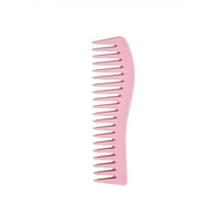 hair salon oil hair brush electroplating rainbow gradient comb wide tooth hair brush tool comb