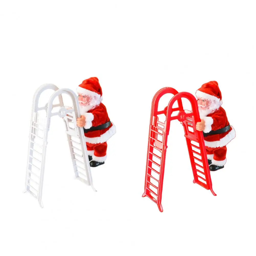 

Красивая электрическая Милая настольная игрушка-веревка с бусинами для скалолазания с Санта-Клаусом для детей