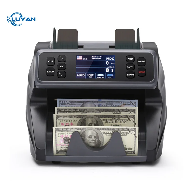 

Currency Cis Mixed Denominations Banknote Sorting Machine Value Bill Money Counter Mix Bank Note Sorter Machine