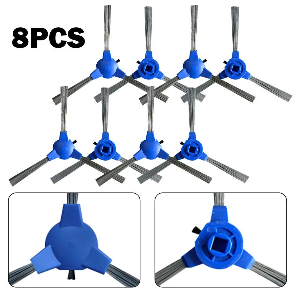 

8pcs Side Brush For Ionvac Smartclean 2000 Robovac Vacuum Cleaner Handheld Cordless Vac Spare Parts Accessories
