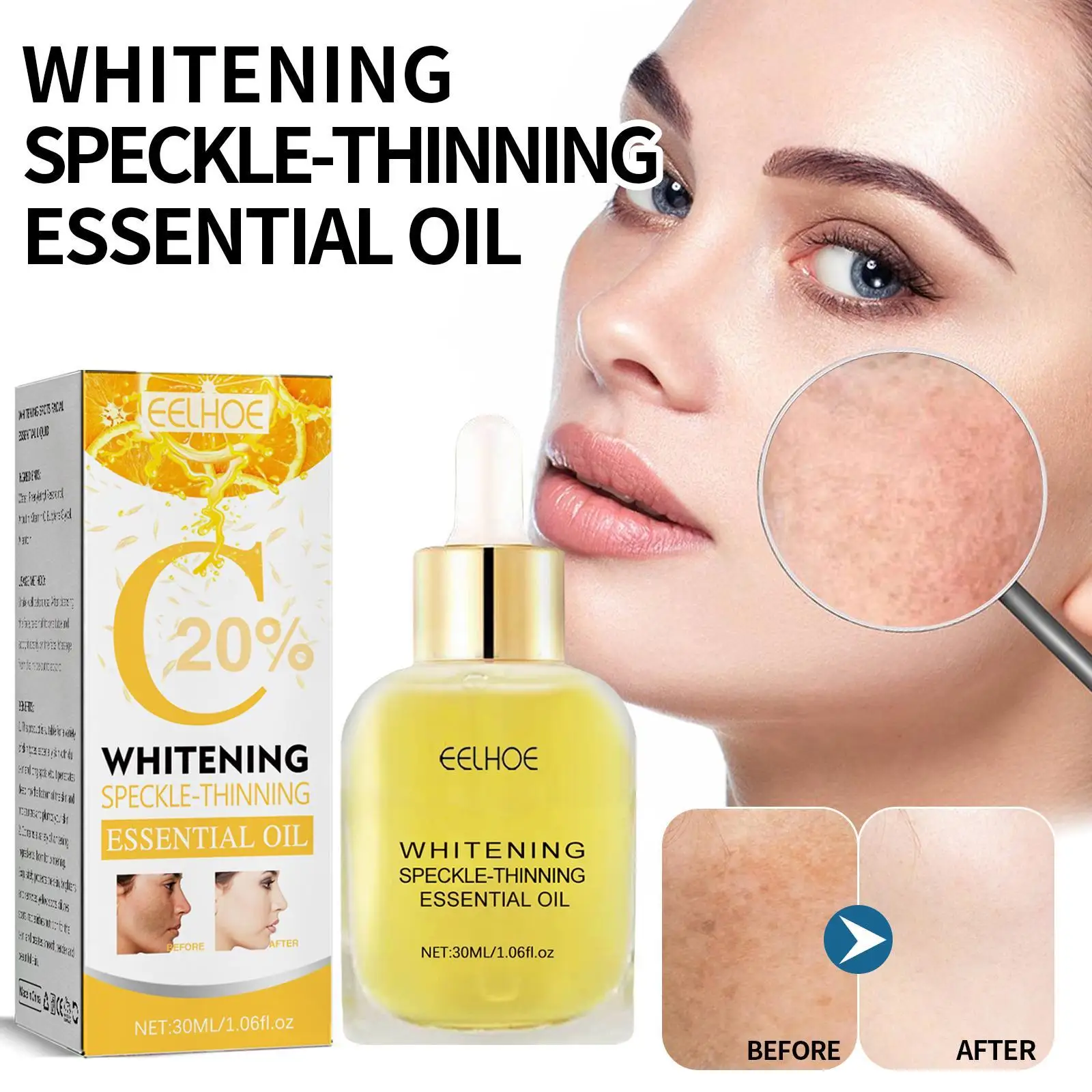

Spot Lightening Facial Essence Moisturizes And Brightens Skin Improves Dullness And Anti-aging Facial Essence