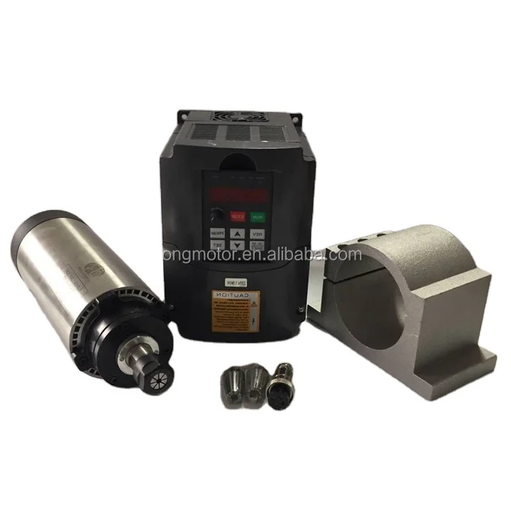 

1.5kw 2.2kw water / air cooling automatic tool change spindle motor