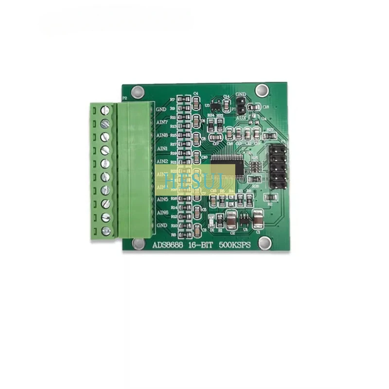 ADS8688 модуль сбора данных AD16-bit 500kSPS одиночный/Биполярный вход 8-канальный SAR/ADC