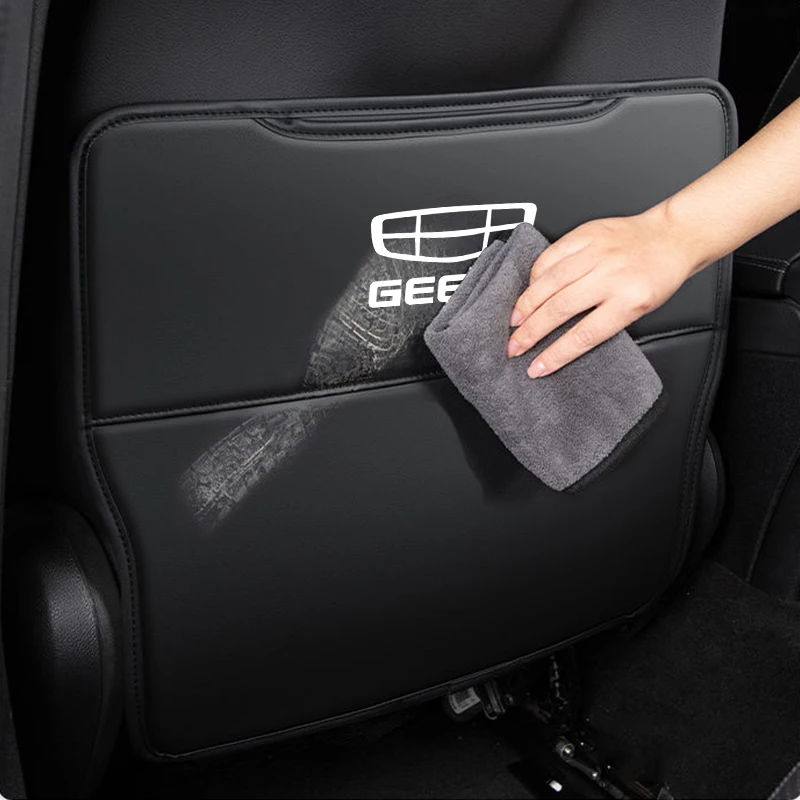 Для Geely Atlas Coolray Emgrand EC7-8 EX7 CK2-3 GL автомобильное сиденье, противоударная накладка на переднее сиденье, спинка, детская противоударная накладка, защитная накладка на сиденье (art.: 3920ca49de572) - 3920ca49de572