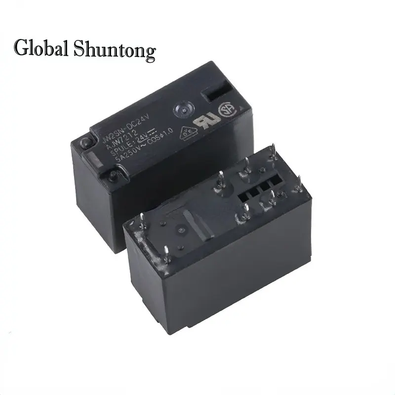 

10PCS JW2SN-DC24V AJW7212 Replaces G2R-2-24VDC Two-open and Two-closed Power Relay