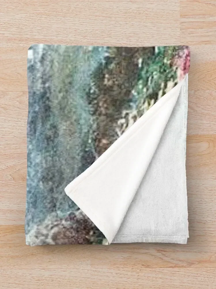 Винтажное одеяло с изображением замка Лох Тей и Тейморта плед на диване кровать