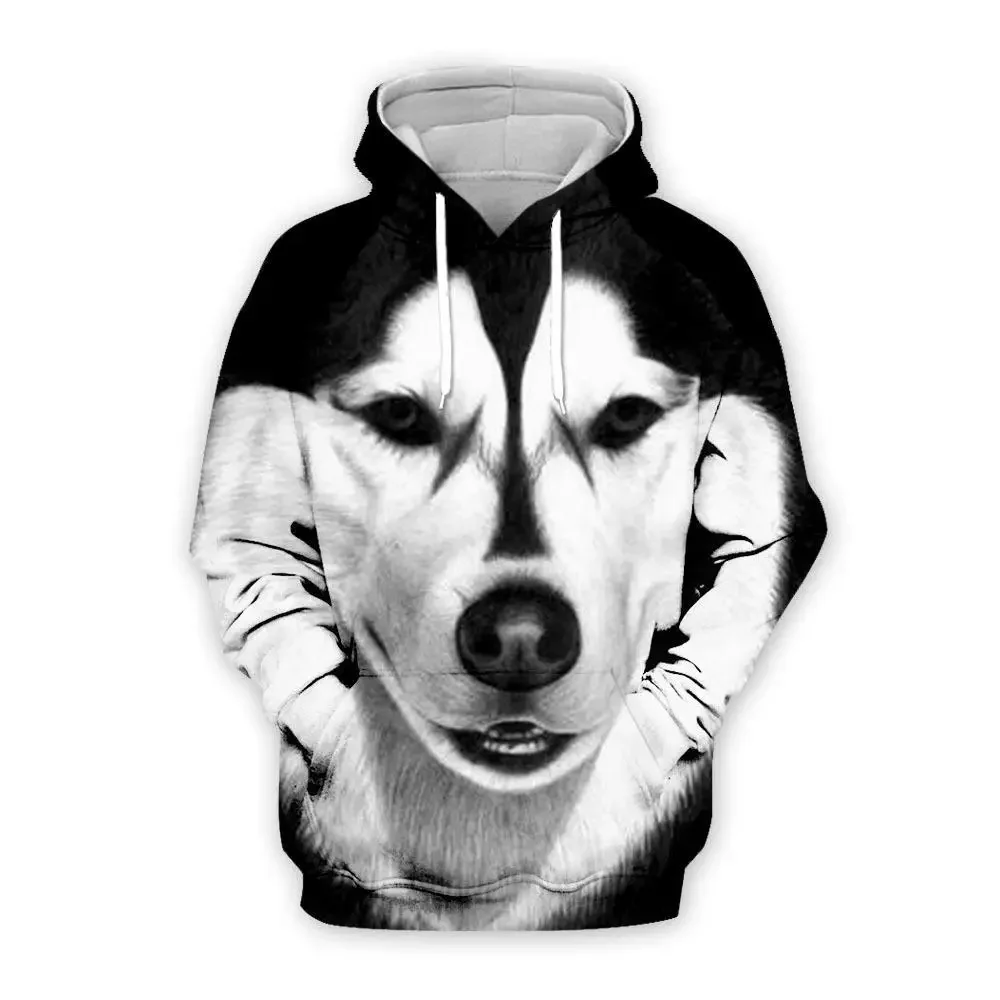 

Cute Puppy Dog Hoodie 3D Print Men/Women Casual Fashion Hooded Shirt Long Sleeves Pullover Sweatshirts Oversized Unisex Clothing