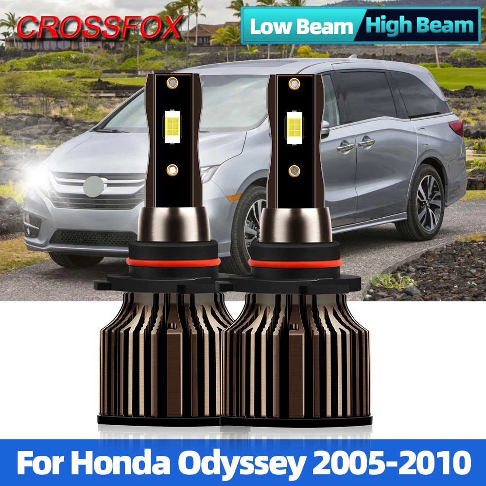 

Car Headlight 120W Turbo Auto Lamp 6000K White LED Headlamps Bulb Car Lights For Honda Odyssey 2005 2006 2007 2008 2009 2010