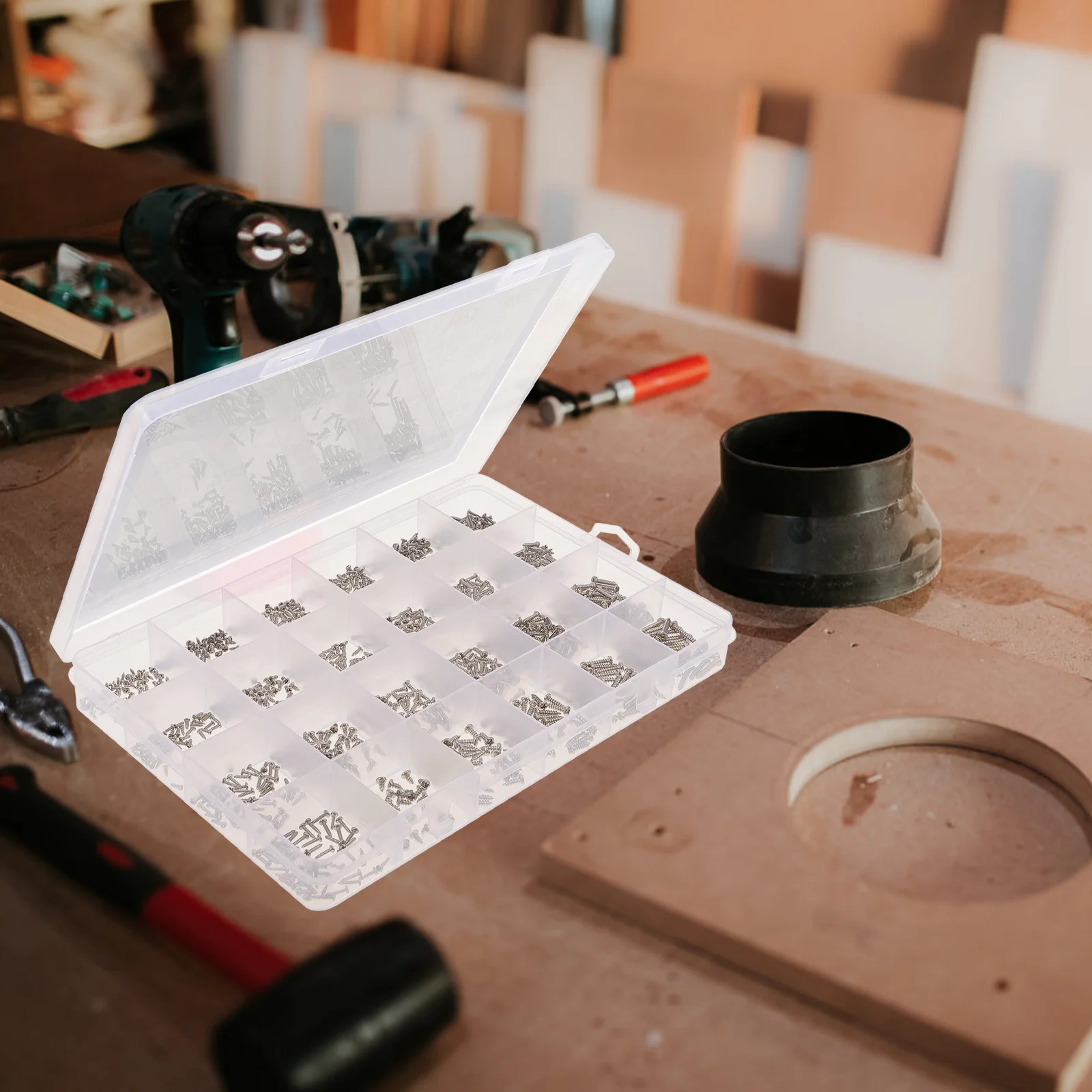 Набор винтов Ассортимент гвоздей и Маленькая саморезная нержавеющая сталь для