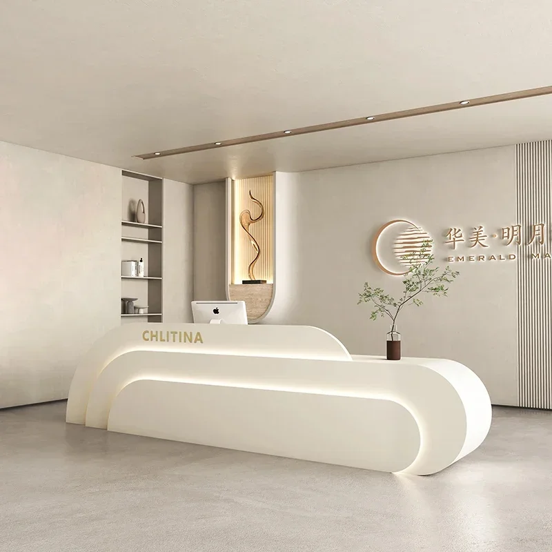 Стойка ресепшн для ресторана стойка хранения в салоне красоты современный