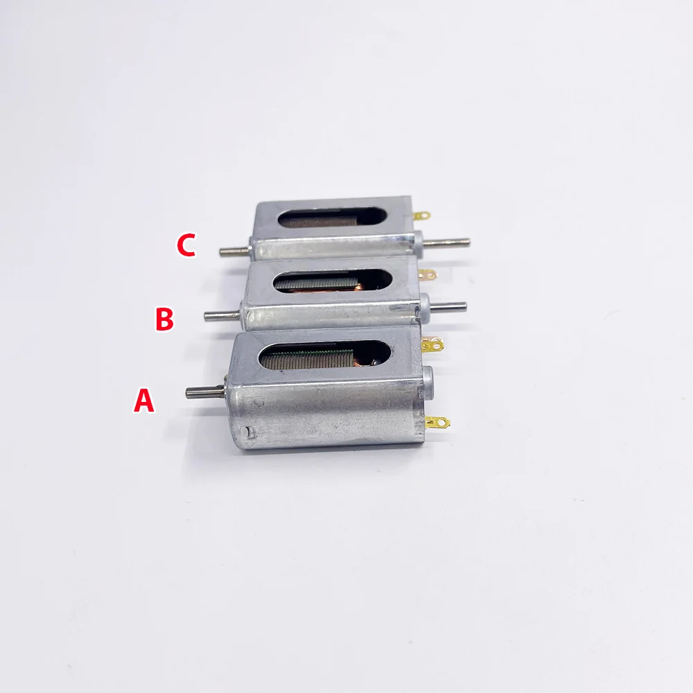 

Мини-двигатель постоянного тока FK-180PH, 20 мм, 6 В-12 В, высокоскоростной электрический двигатель 180, одинарная/двойная ось вала для модели ветрового слота автомобиля, лодки, поезда