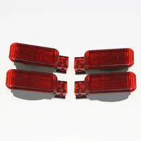 Qty 4 Car Red Door Panel Warning Light For Audi A7 A8 Q3 Q5 Q7 TT A3 S3 A6 S6 A4 RS3 RS4 A7 RS7 8KD 947 411 8KD947411
