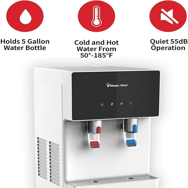

MCWD40, MCWD40BW, Bottom Loading Dispenser, Water Cooler with Child Safety Lock, BPA Free, Food Grade 304, White
