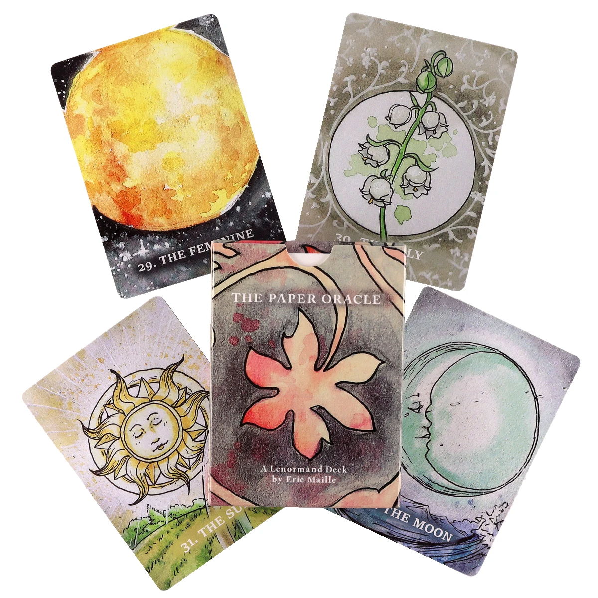 

The Paper Oracle Cards High Quality Fortune Telling Divination Board Games Party Entertainment Games Occult Card Game