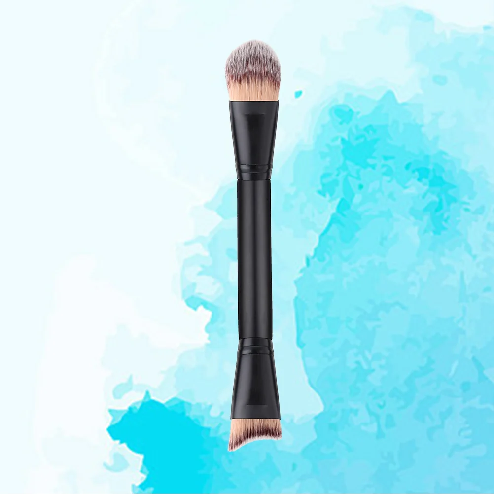 

Dual Ended Make Brush Premium Professional Nylon Hair Brush Synthetic Delicate Brushes for
