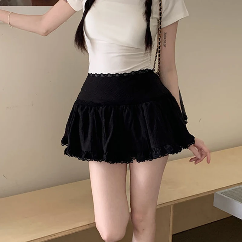 Женская облегающая мини-юбка в стиле преппи с высокой талией