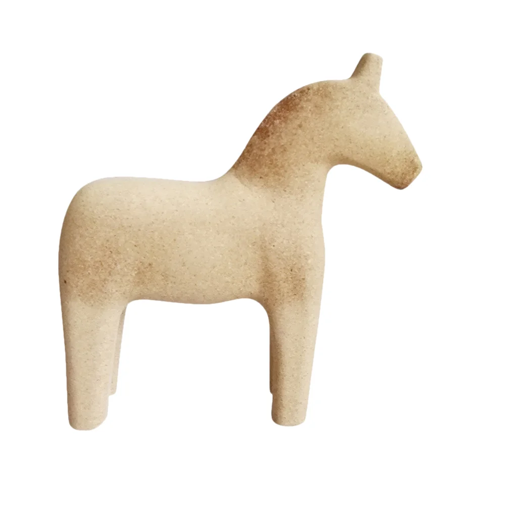 

Horse Wooden Sculpture Figurine Wood Rocking Painting Kids Statue Crafts Diy Desktop Horses Decorationdala Toy Ornaments