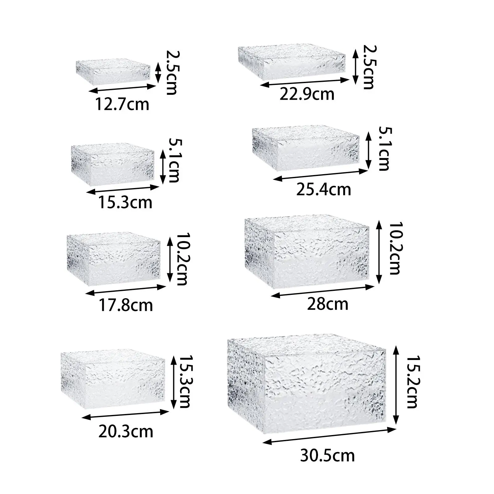 Акриловый дисплей подставка для еды стола с полыми нитями буфета экшн-фигурки