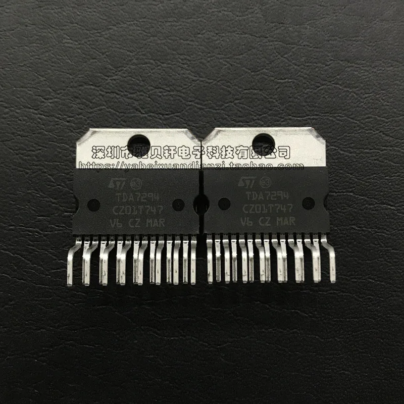 

10 шт. 100% оригинальный новый импортный TDA7294 аудио усилитель чип IC усилитель блок усилитель IC прямая вилка ZIP-15