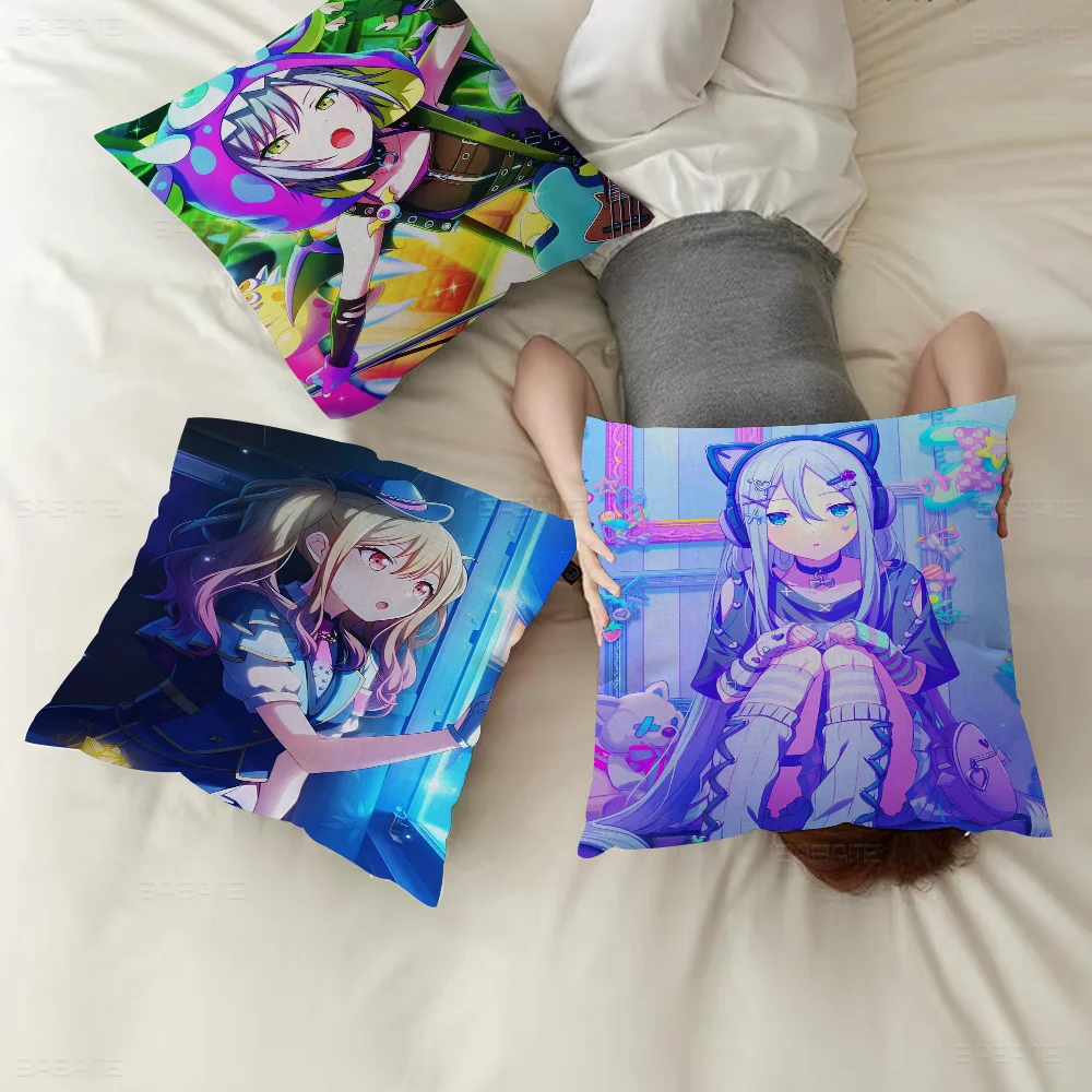 P-Project S-Sekai Подушка Аниме Диван-кровать Голова Наволочка Чехол 45x45 см Мода
