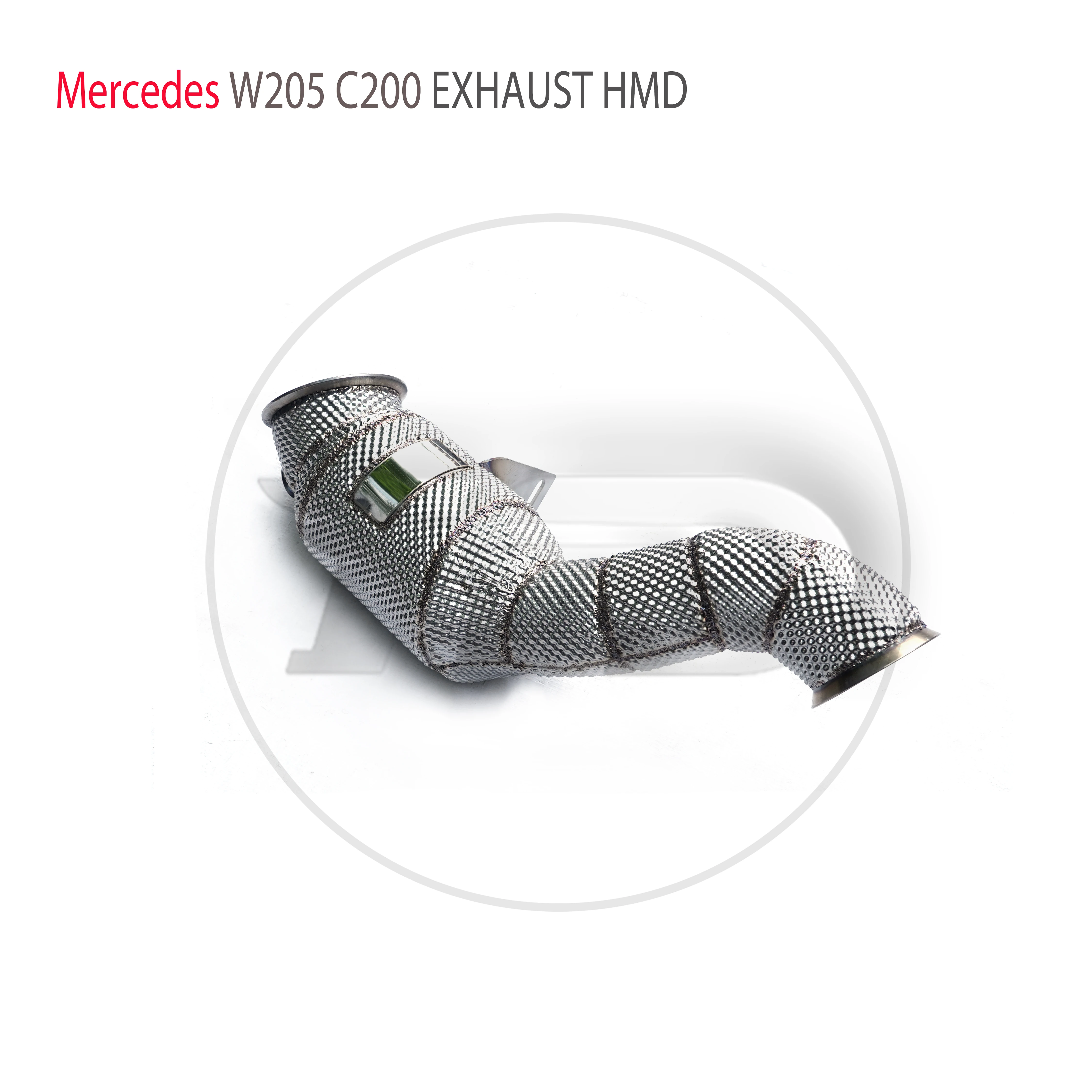 

HMD Exhaust System High Flow Performance Downpipe for Mercedes Benz S205 C205 C200 M274 M264 1.5T 2.0T Left-hand Drive Car