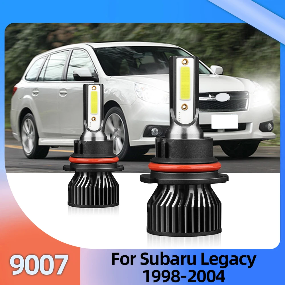 Roadsun Car Bulbs Auto Lamps 72W/Pair LED Headlights 12V Luces For Subaru Legacy Sedan/Wagon 1998 1999 2000 2001 2002 2003 2004